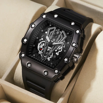 Nouvelle montre pour homme, montre de sport à quartz de luxe pour hommes, étanche, lumineuse, cadeau d'anniversaire pour hommes, reloj hombre