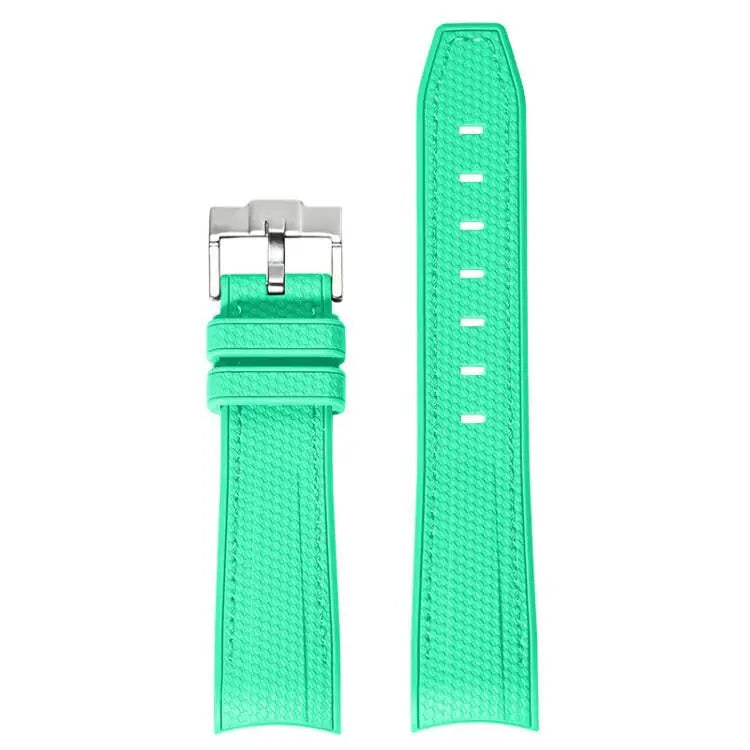 20mm Diving Strap for Omega X Swatch Joint MoonSwatch Men Women Arc Curved End TPU Rubber Bracelet for Rolex Watch Band Tools