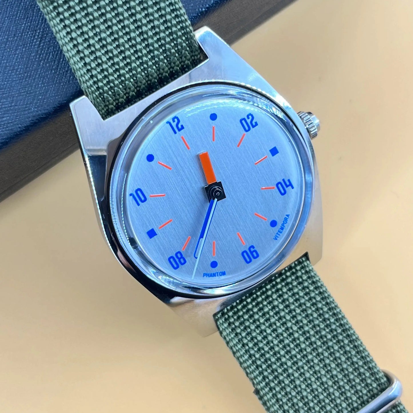 ChronoState PHANTOM 7120 – Montre mécanique à remontage manuel 36MM | Montre Homme Étanche Bauhaus