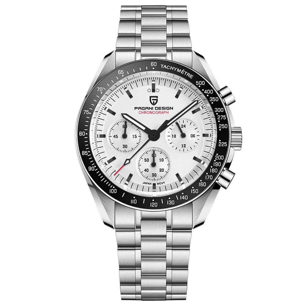 2026 PAGANI DESIGN Nouvelles Montres Homme Marque de Luxe Chronographe Automatique Quartz Étanche Sport Acier Inoxydable Horloge Relogio