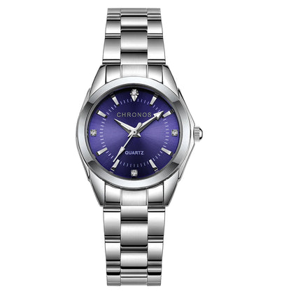 ChronoState Bella Royale Elegant Stainless Steel Quartz Watch for Women
