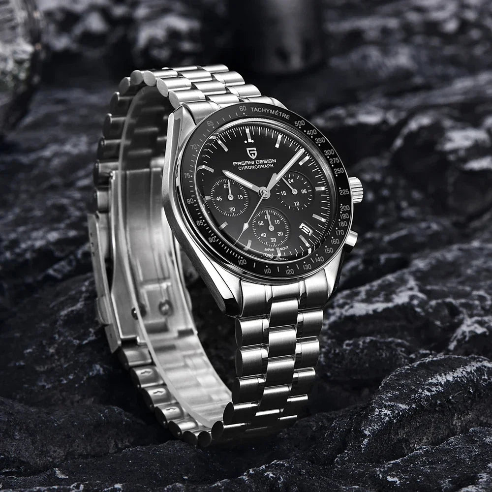 2026 PAGANI DESIGN Nouvelles Montres Homme Marque de Luxe Chronographe Automatique Quartz Étanche Sport Acier Inoxydable Horloge Relogio