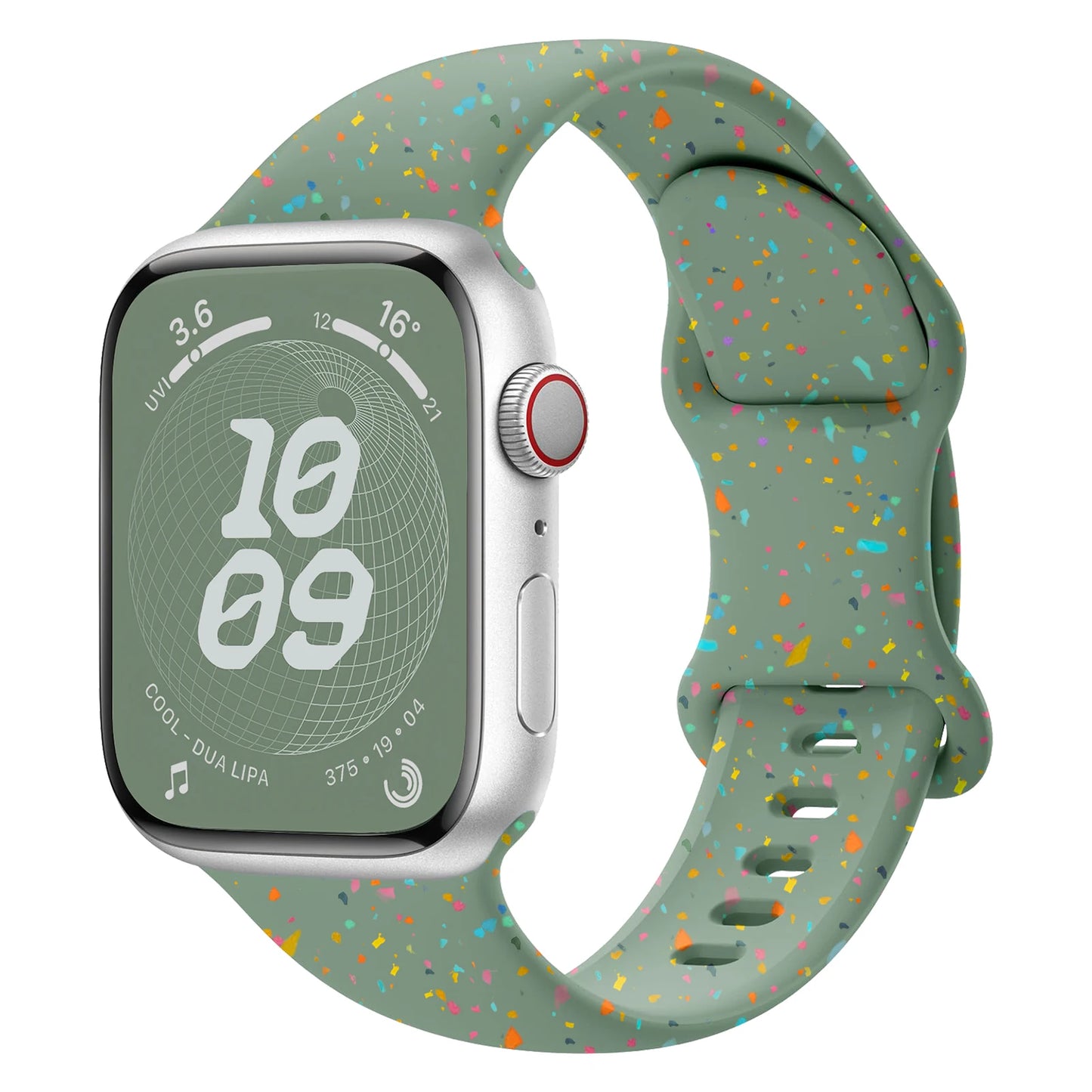 Sport Silicone Loop for Apple watch band 40mm 45mm 44mm 41mm 38mm 49mm Soft bracelet iwatch Series 9 8 7 6 5 3 SE Ultra 2 strap