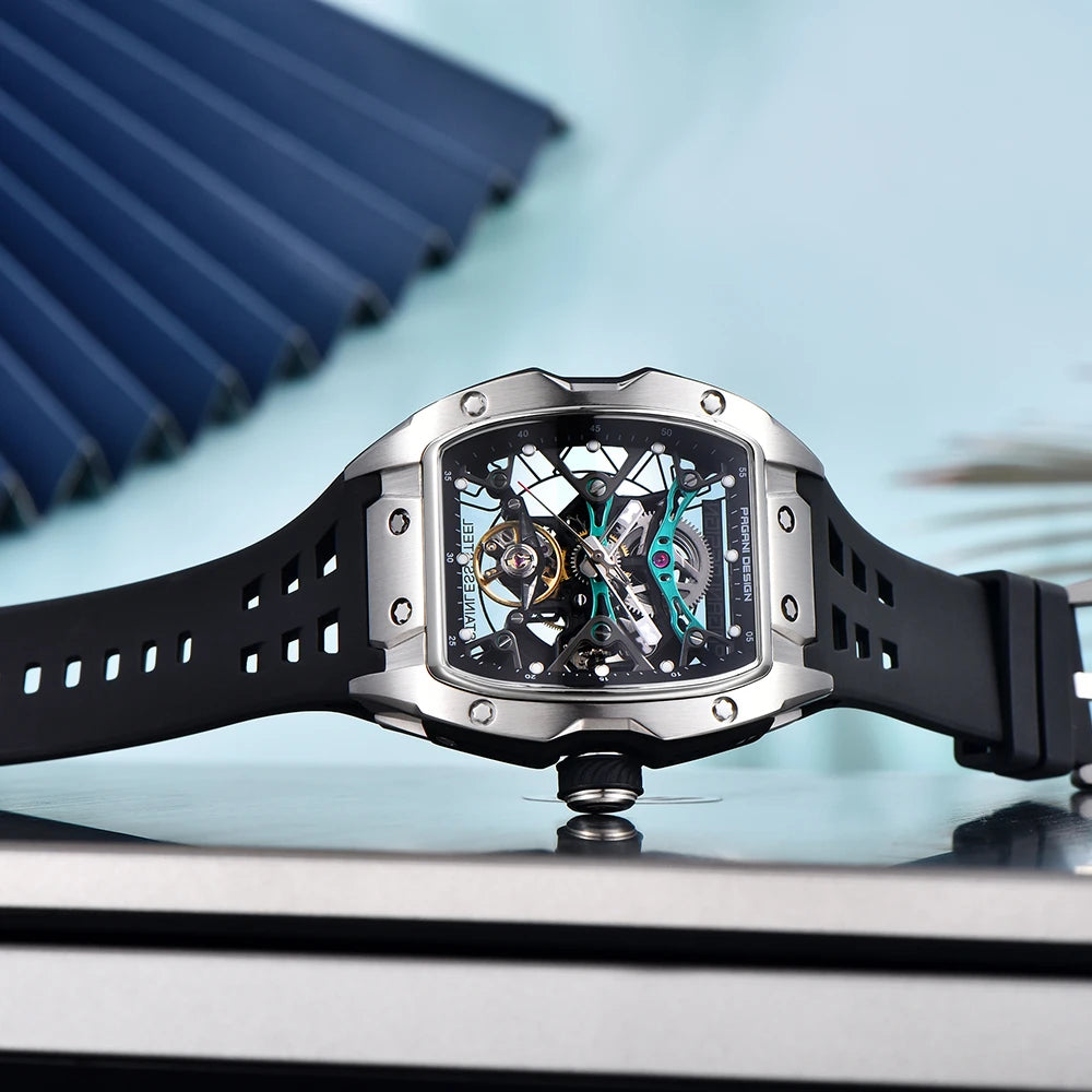 ChronoState Steel Horizon Mechanical Luxury Watch for Men
