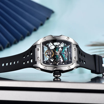 ChronoState Steel Horizon Mechanical Luxury Watch for Men