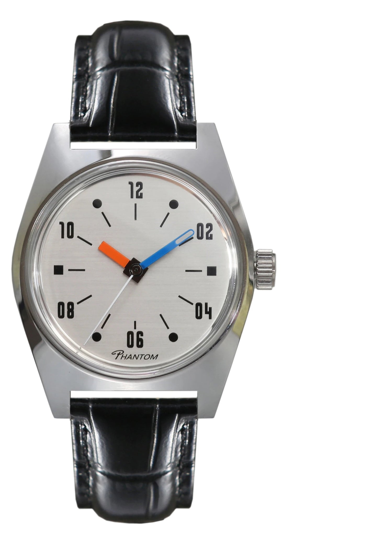 7120 hand-wind mechanical watch with 36mm vintage-inspired dial
