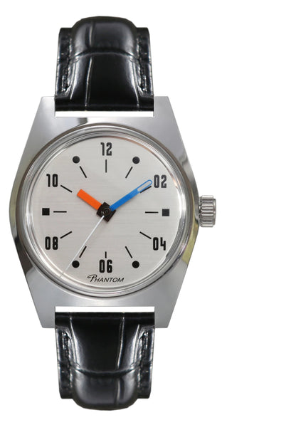 7120 hand-wind mechanical watch with 36mm vintage-inspired dial