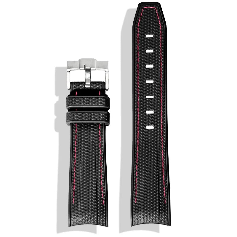 Bracelet de montre en caoutchouc pour Swatch X Omega Joint MoonSwatch étanche Sport 20mm Bracelet de montre en silicone incurvé pour hommes et femmes