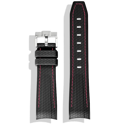 Bracelet de montre en caoutchouc pour Swatch X Omega Joint MoonSwatch étanche Sport 20mm Bracelet de montre en silicone incurvé pour hommes et femmes