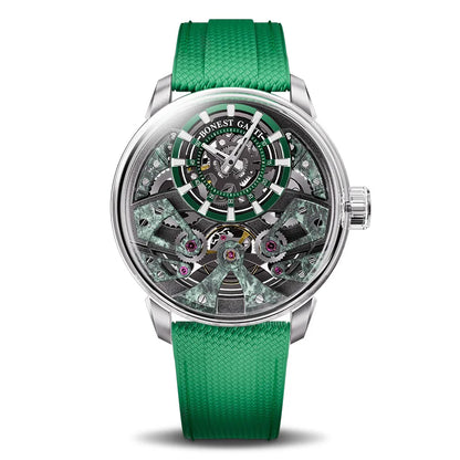 BONEST GATTI Men Automatic Mechanical Watch Sapphire Glass 316 Stainless Steel Skeleton German Brand Wristwatch