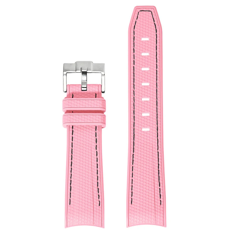 Bracelet de montre en caoutchouc pour Swatch X Omega Joint MoonSwatch étanche Sport 20mm Bracelet de montre en silicone incurvé pour hommes et femmes