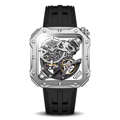 BONEST GATTI BG5804 Nouvelles Montres Mécaniques Automatiques Homme Acier Inoxydable Saphir Montres de Luxe pour Homme
