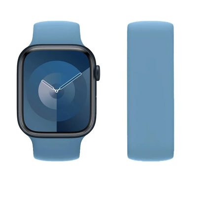 Solo Loop silicone for apple Watch Bands 40mm 44mm 45 41 49mm 42mm 46mm 38 bracelet iwatch series 11 10 9 8 7 6 se3 ultra2 strap