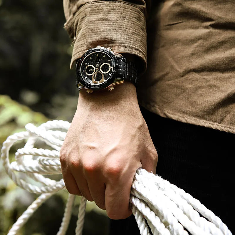 NAVIFORCE NF9197 Analog Digital Chronograph Calendar Watch