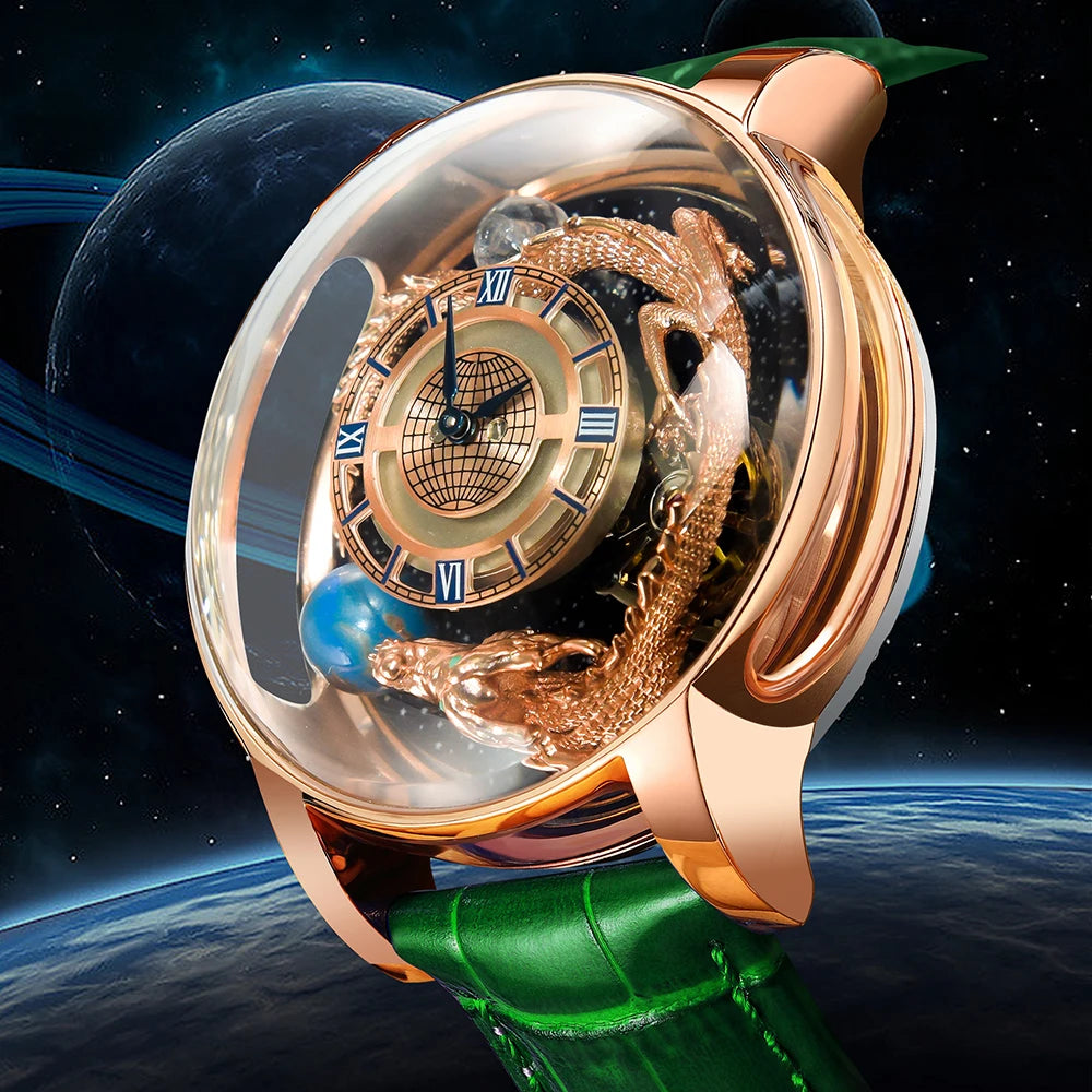 ChronoState Executive Tourbillon Automatic Luxury Business Watch for Men