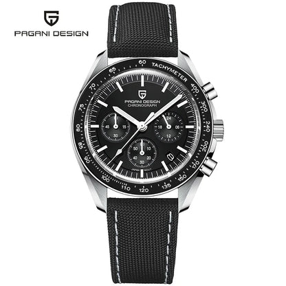 PAGANI DESIGN 2026 Nouvelle V5 PD1701 Montres Homme Luxe Montre à Quartz Homme Sport Vitesse Chronographe Verre Saphir AR Étanche 100M