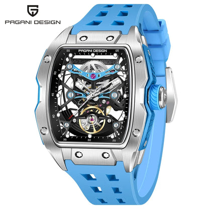 ChronoState Night Racer Skeleton Automatic Luxury Watch for Men