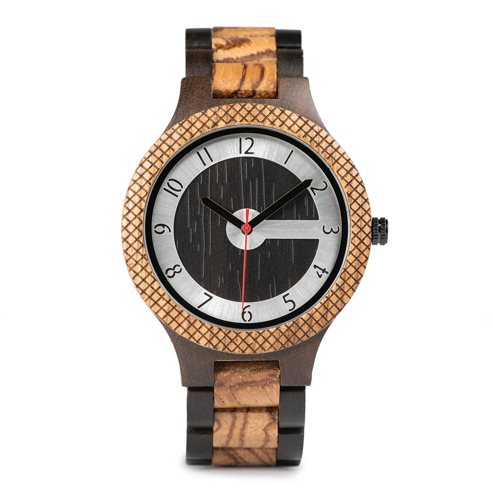 Montre en bois BOBO BIRD pour hommes, design unique, mouvement à quartz de haute qualité, montres-bracelets pour femmes, amis de la famille, liquidation de montres