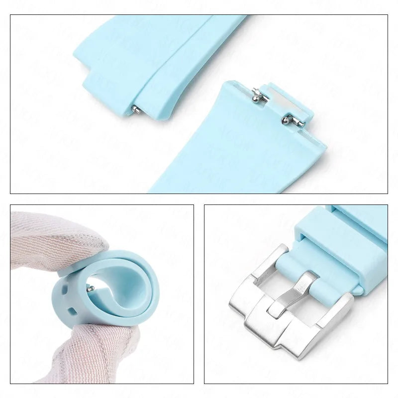 Tissot PRX 35MM/40MM Silicone Replacement Strap + Tools