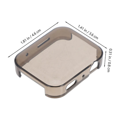 Lot de 2 coques de protection en TPU antichoc, anti-rayures et anti-poussière pour montre connectée Mi Watch Series