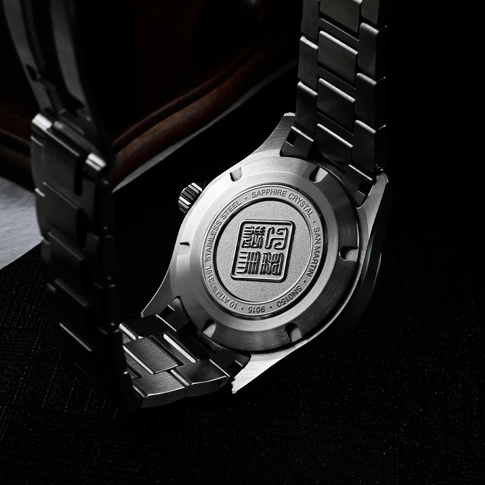 Montre San Martin SN0150 Montres Mécaniques Automatiques de Luxe