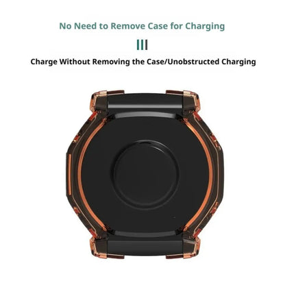 Protection en TPU robuste pour montre connectée Amazfit T-Rex Ultra 2, étui avec protection intégrale 4 coins, anti-rayures, coque de protection résistante à l'usure