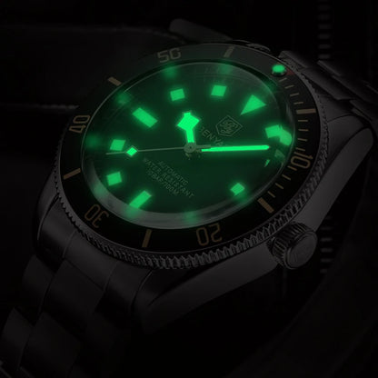 BENYAR Montres Homme Automatique Mécanique Montre Sport BB58 Pour Hommes 2026 Acier Inoxydable Étanche Affaires Lumineuse Horloge