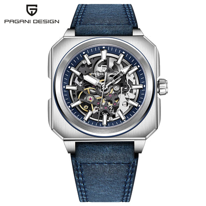 Montre Squelette Automatique ChronoState Aero Pulse 38mm pour Hommes