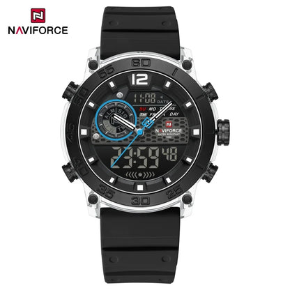 NAVIFORCE NF6104 Dual Display Multifunction Watch