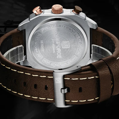 NAVIFORCE NF8057 Chronograph 24-Hour Date Display Watch