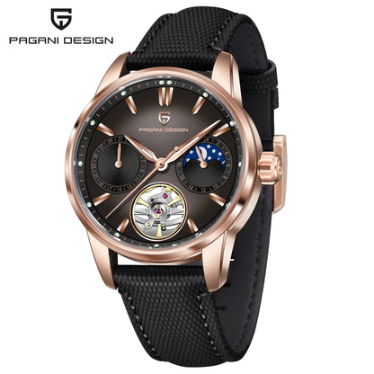 PAGANI DESIGN 2026 E3255Y Mechanical Sapphire Crystal Watch