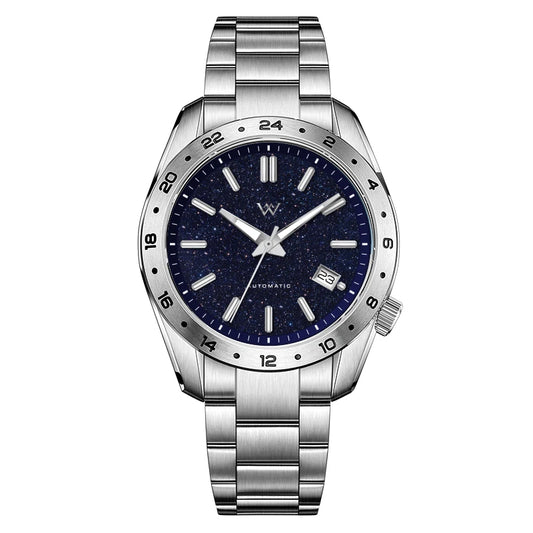ChronoState WM223M – Automatic GMT Watch | 100M Waterproof Lapis Dial