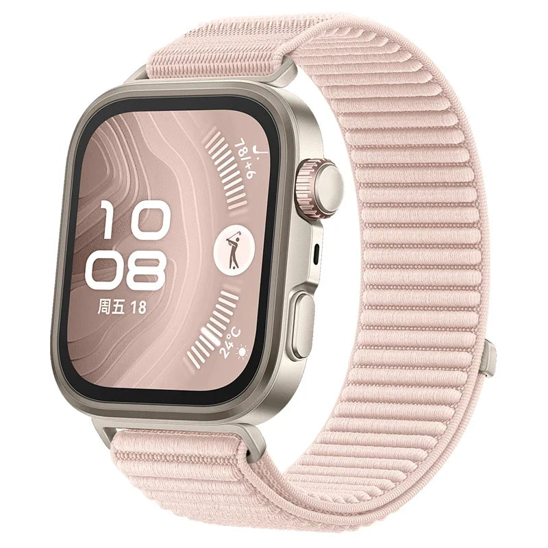 Official Nylon Loop Bands for Huawei Watch Fit 5 4 pro strap Smartwatch Accessories Bracelet correa Huawei Watch fit 3 4 5 Strap