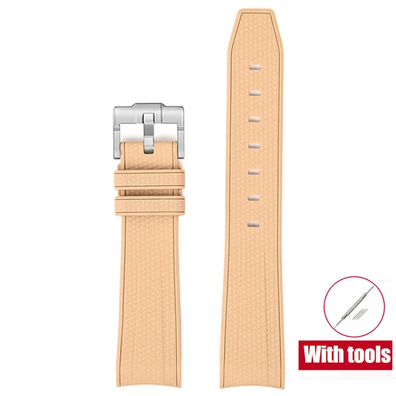 Bracelet de plongée 20mm pour Omega X Swatch Joint MoonSwatch Hommes Femmes Embout incurvé Arc Bracelet en caoutchouc TPU pour Outils de bracelet de montre Rolex