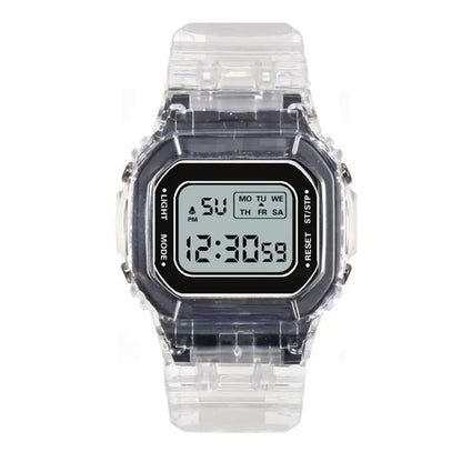 Luxury Women's Rose Gold Silicone Watches Women Fashion LED Digital Clock Casual Ladies Electronic Watch Reloj Mujer 2025