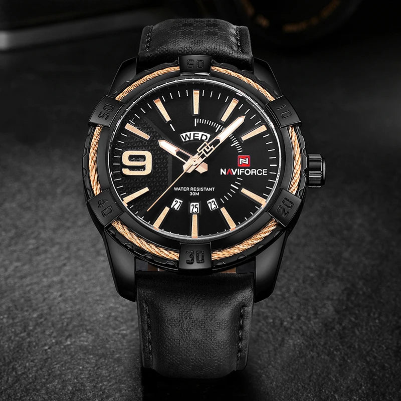 NAVIFORCE NF9117L Leisure Army Military Design Watch