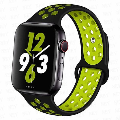 Sport Strap For Apple Watch Band Ultra 49mm 44mm 45mm 38/40mm/41mm Silicone Pride Bracelet correa iWatch Series 8 7 6 4 5 3 9 SE