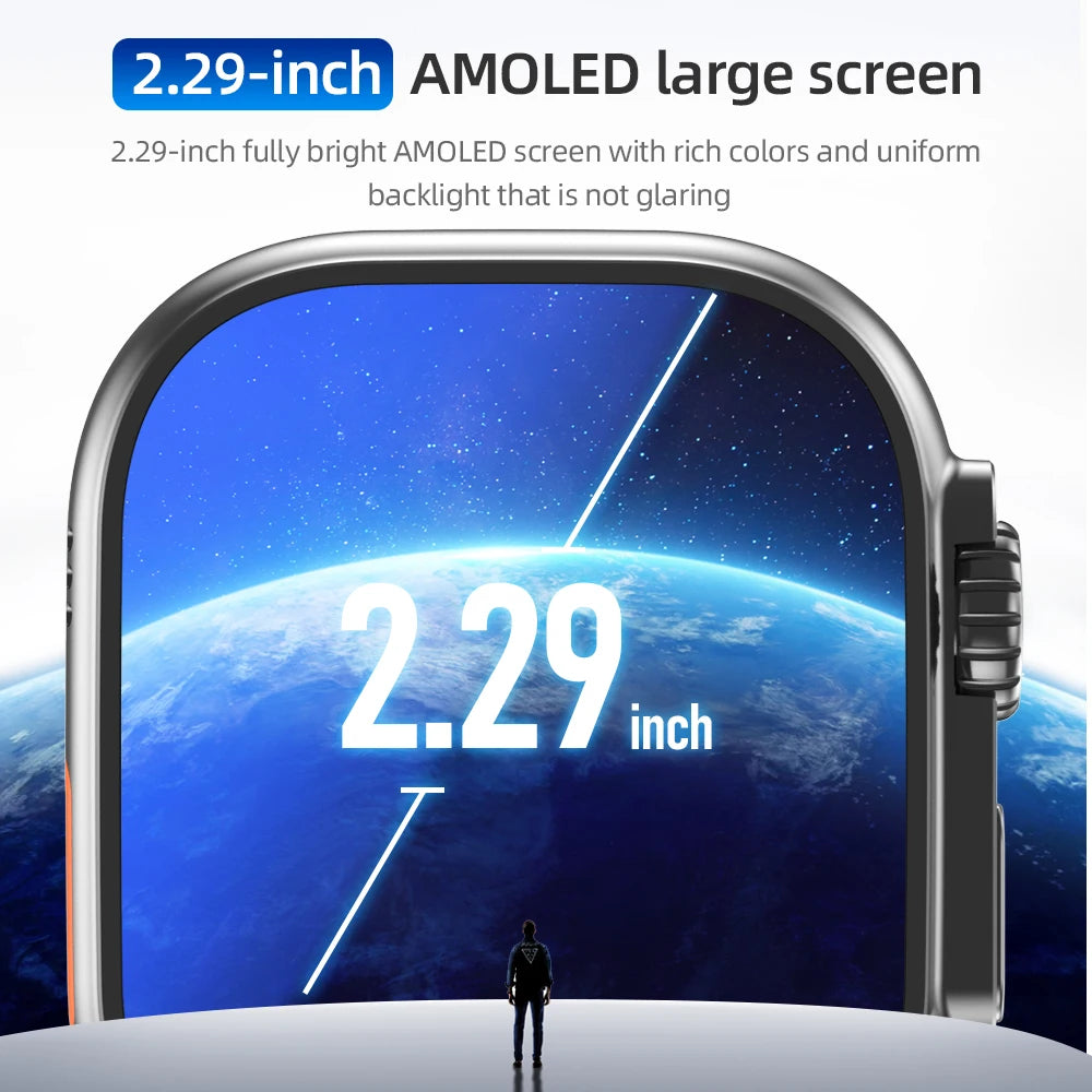 DW200 Montre Intelligente Homme WIFI Touch ID NFC Infrarouge avec Caméra Rotative, Déverrouillage par Empreinte Digitale, Fente pour Carte SIM Tactile, Appel Vidéo