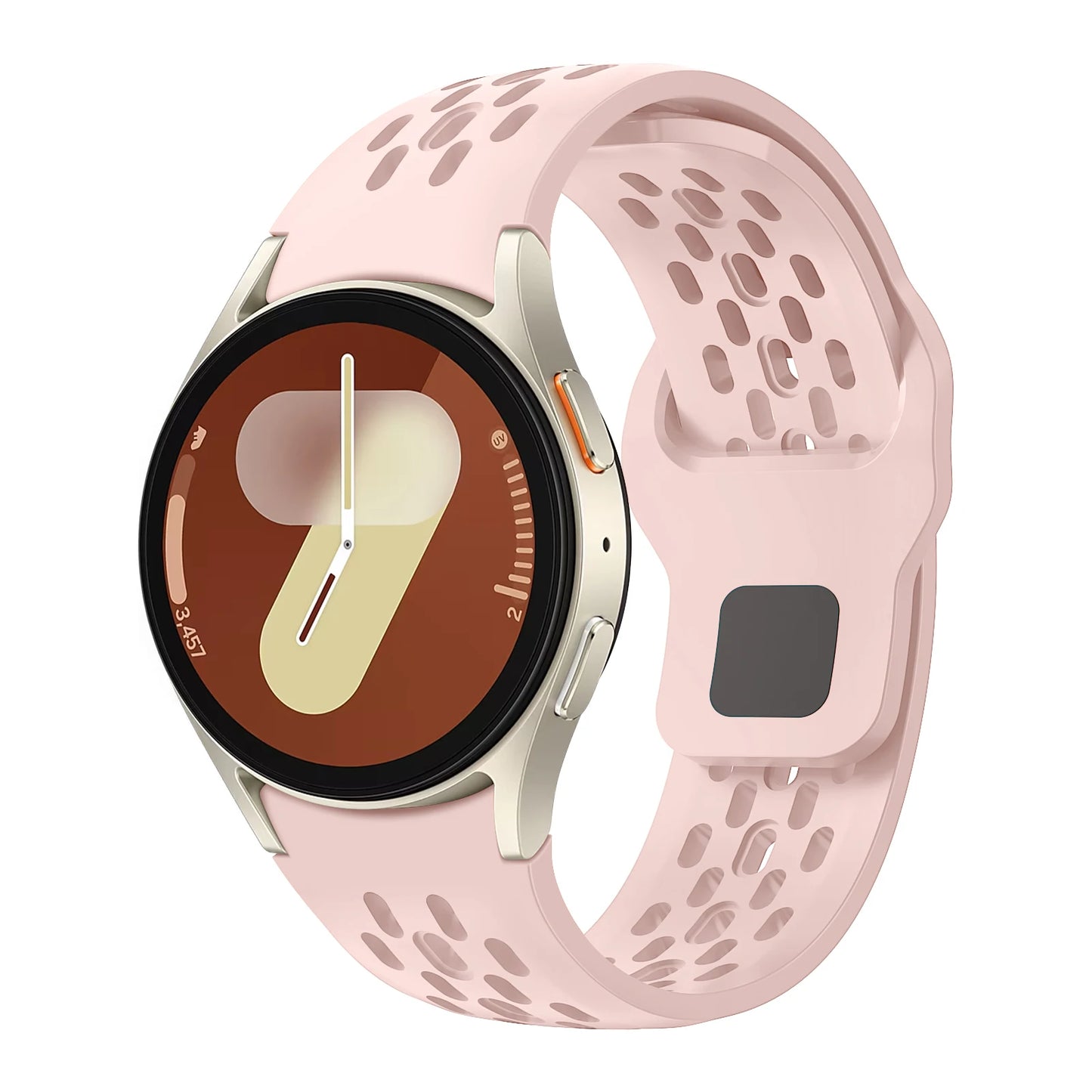 for Samsung Galaxy Watch 7 Strap 4/5/6/FE/classic/Pro 44mm 40mm wrist belt Silicone Sport correa Bracelet Galaxy Watch 7 Band