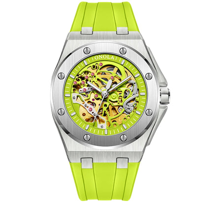 ONOLA Watch Top Brand Luxury Sports Men Wristwatch Waterproof  Automatic Mechanical Watches Relogio Masculino