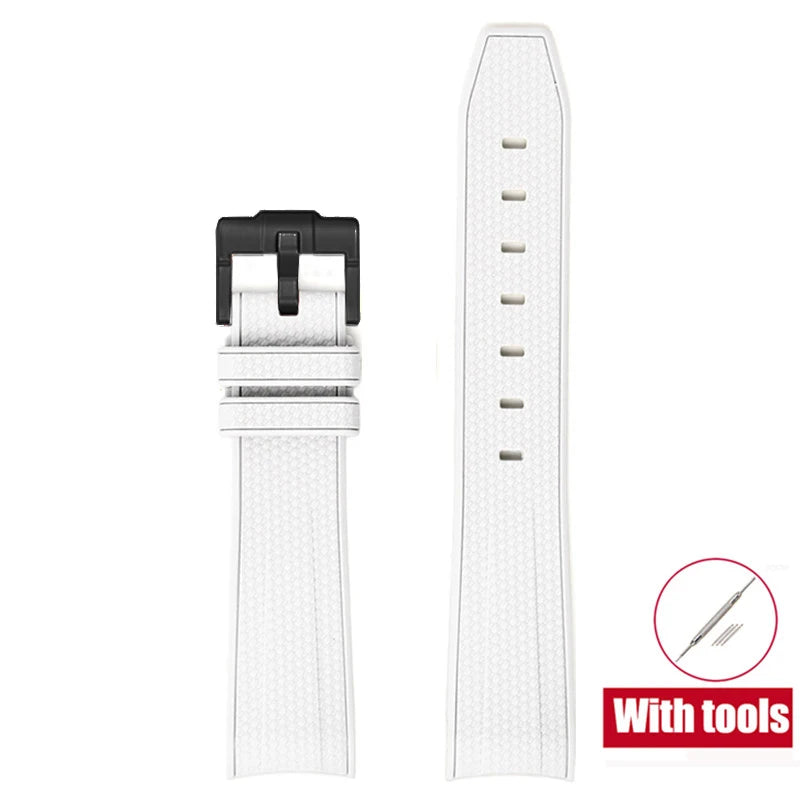 Bracelet de montre en caoutchouc pour Swatch X Omega Joint MoonSwatch étanche Sport 20mm Bracelet de montre en silicone incurvé pour hommes et femmes