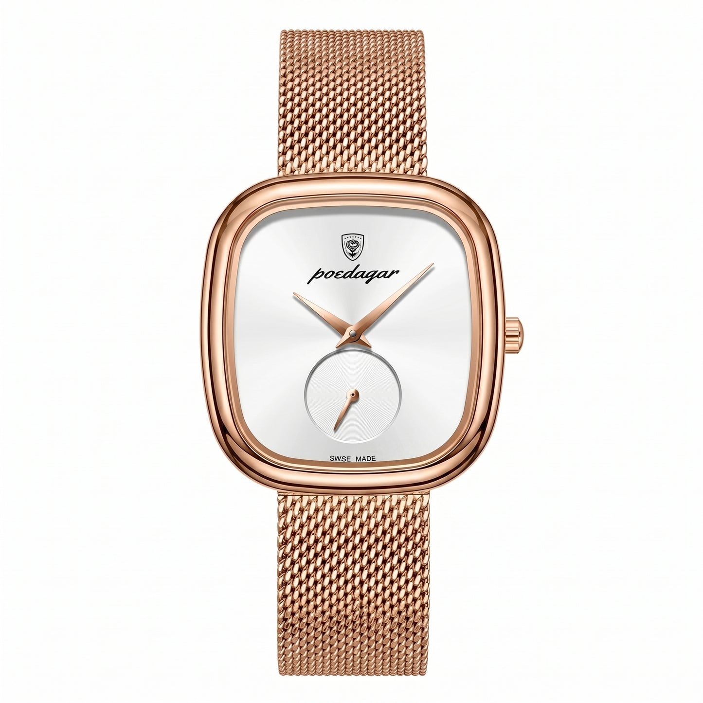 ChronoState Luna Mesh Elegant Quartz Watch for Women